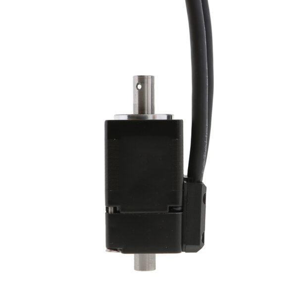 NEMA 14 Closed Loop Hollow Shaft Stepper Motor with Encoder NEMA 14 frame closed loop stepper motor with hollow shaft and attached encoder.