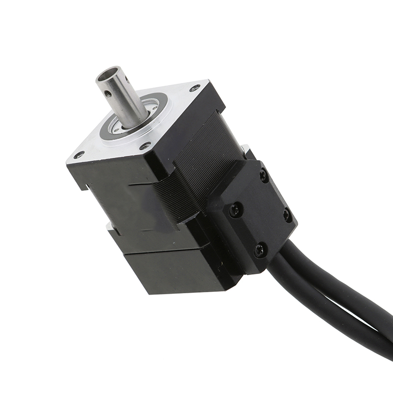 NEMA 14 Hollow Shaft Stepper Motor with 3m Encoder Cable | EtherCAT Drive