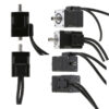 Closed-Loop Hollow Shaft Stepper Motor Encoder Close-Up 2500-line photoelectric encoder for closed-loop stepper motor
