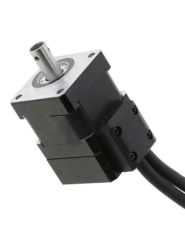 NEMA 14 Hollow Shaft Stepper Motor with 3-meter Encoder Cable NEMA 14 hollow shaft stepper motor with 3-meter encoder cable and EtherCAT drive