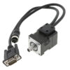 Closed-Loop Hollow Shaft Stepper Motor with Encoder and Cables 2-Phase Closed-Loop Hollow Shaft Stepper Motor with 2500-line encoder and EtherCAT drive