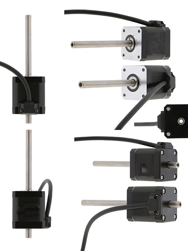 Dimension Drawing of 48mm Hollow Shaft Motor NEMA19 hollow shaft stepper motor dimension drawing