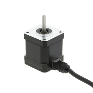 42mm waterproof stepper motor rear view with cable