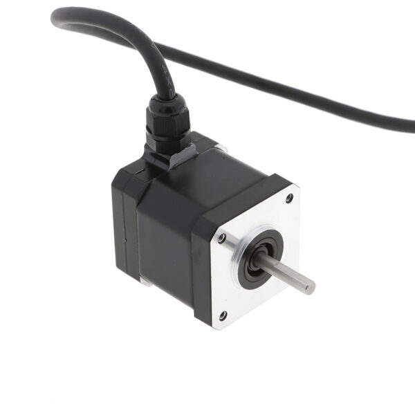 42 waterproof electric motor back 42mm IP65 waterproof stepper motor with cable connector back
