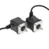 IP65 Waterproof Stepper Motor 42mm – Side View 42mm IP65 waterproof stepper motor with cable connector