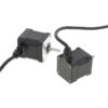 IP65 Waterproof Stepper Motor 42mm – Front View 42mm IP65 waterproof stepper motor with cable connector