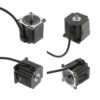 57-56mm Hollow Shaft Stepper Motor - High Torque Precision Movement 57-56mm hollow shaft stepper motor with through-shaft design for robotics and automation applications