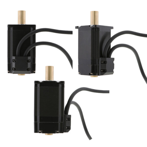 57mm Closed-Loop Dual-Shaft Hollow Stepper Motor Technical Diagram 57mm closed-loop dual-shaft hollow stepper motor technical diagram with dimensions