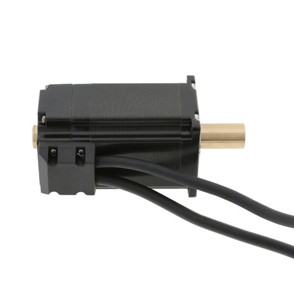 Encoder Assembly Close-up 1000-line optical encoder on hollow shaft stepper motor