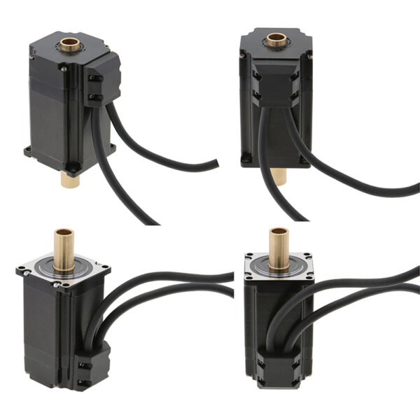 IP65 Waterproof Seal Details IP65 waterproof seals on closed-loop stepper motor