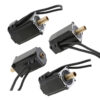 Custom Shaft Options Display 57mm Closed-Loop Dual-Shaft Hollow Stepper Motor with 1000-line Optical Encoder