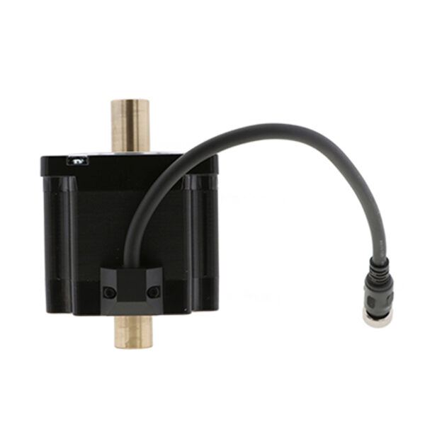 Dual Shaft 86mm Hollow Shaft Stepper Motor – NEMA34 NEMA34 hollow shaft stepper motor dual shaft 86mm with 16mm bore