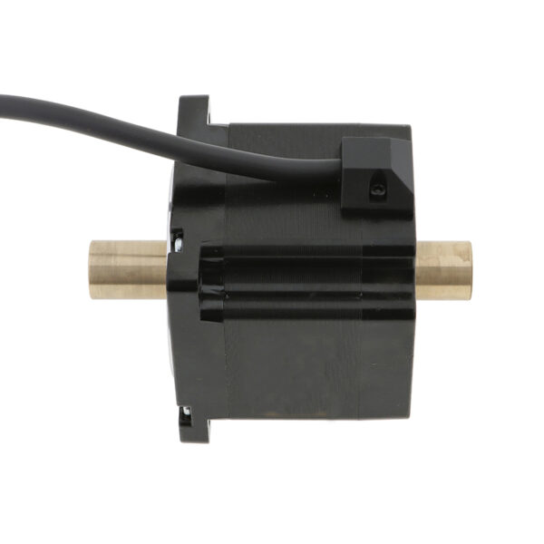 86-80 hollow stepper motor (2) Hollow shaft stepper motor NEMA34 front face with 16mm bore
