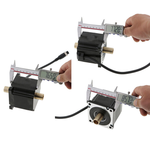 CNC Application of Hollow Shaft Stepper CNC application with NEMA34 hollow shaft stepper motor