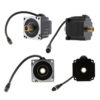 NEMA34 Stepper Motor Front View – Hollow Shaft NEMA34 hollow shaft stepper motor front view
