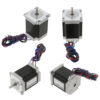 NEMA 23 Stepper Motor Dimensions Drawing NEMA 23 stepper motor 57HS76 dimensions diagram drawing