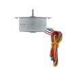 Compact NEMA 17 Permanent Magnet Stepper Motor Front View NEMA 17 permanent magnet stepper motor front flange