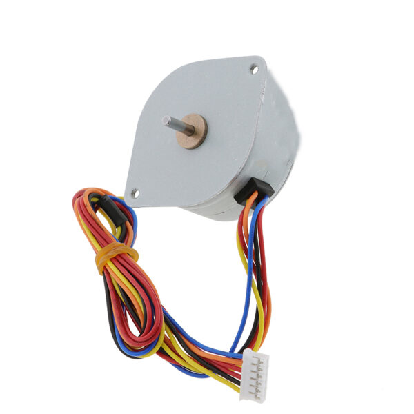 NEMA 17 Permanent Magnet Stepper Motor 42mm – Technical Drawing NEMA 17 permanent magnet stepper motor diagram with wiring and mounting dimensions