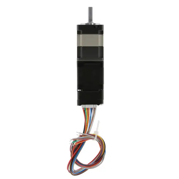 NEMA 11 Closed Loop Stepper Motor with Planetary Gearbox 51-square NEMA 11 closed loop stepper motor with planetary gearbox 5:1 and magnetic encoder front view