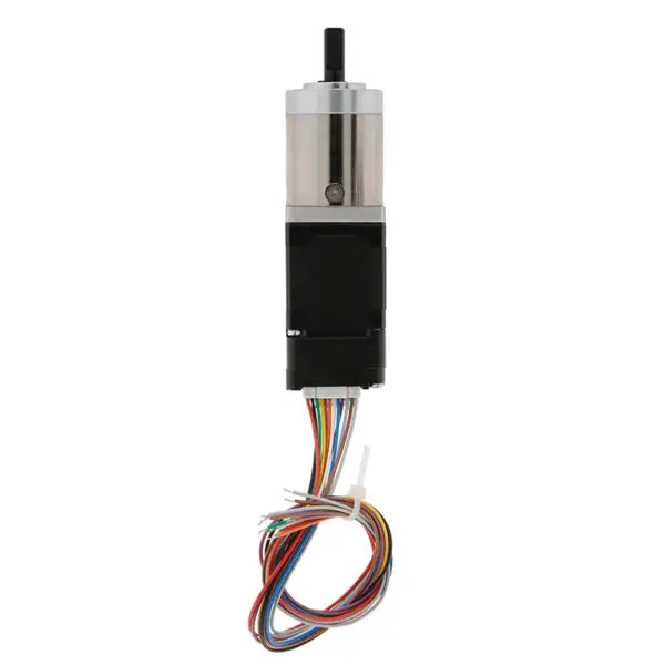 NEMA 11 Integrated Closed Loop Stepper Motor with Planetary Gearbox 51-round planetary gearbox 5:1 output shaft detail
