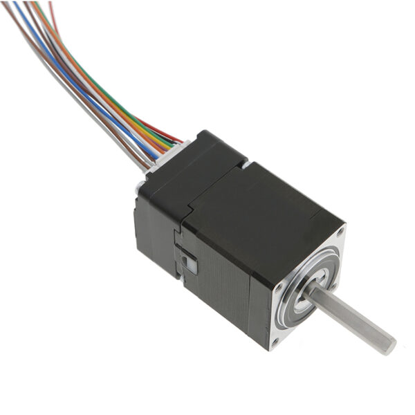 Front View of NEMA 11 Integrated Stepper Motor NEMA 11 integrated servo motor front side