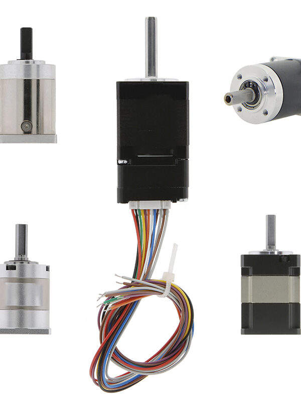 NEMA 11 Integrated Closed Loop Stepper Servo Motor 0.08N·m Compact Integrated Stepper with Driver Side View with Built-in Driver Closed loop stepper motor side profile