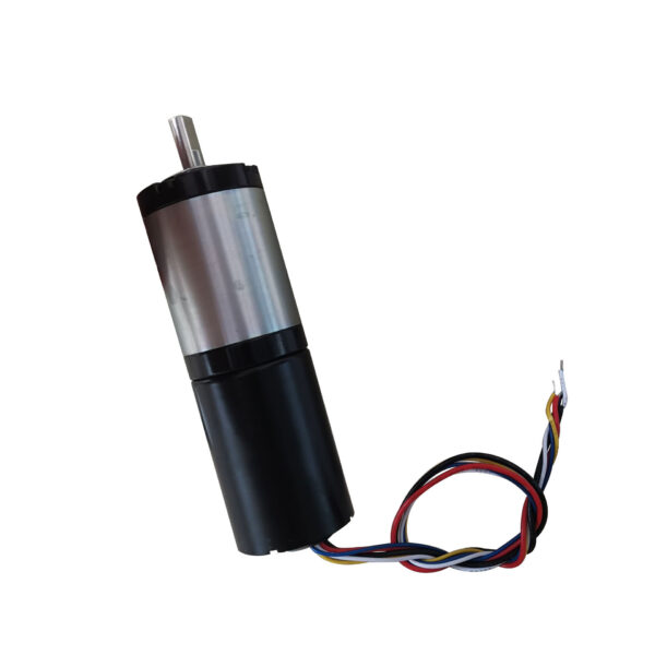 NEMA 17 Brushless DC Motor with 5:1 Gearbox | 12V, 3200 RPM, 0.0298 Nm NEMA 17 brushless DC motor with integrated 5:1 gearbox, 12V, 3200 RPM