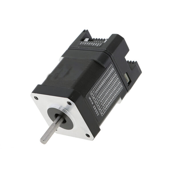 Nema 17 Integrated Closed Loop Stepper Motor 0.52Nm (73.64oz.in) with Integrated Driver 12-24V 1000CPR (7) Front view of Nema 17 stepper motor with integrated driver