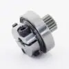 Front view of the connect collets Coupling for Nema 17 planetary stepper motor 24mm shaft