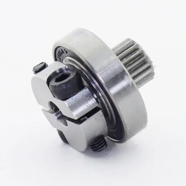 Front view of the connect collets Coupling for Nema 17 planetary stepper motor 24mm shaft