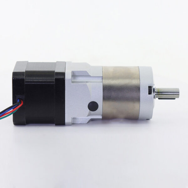 Front View of Nema 17 Planetary Gear Motor front view Nema 17 planetary stepper motor 24mm shaft