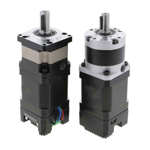 Planetary Gearbox Gear Ratio 20:1 – Precision Reduction NEMA 17 Stepper Motor Bipolar with 20:1 High Precision Planetary Gearbox | 10Nm Torque Output