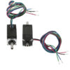 NEMA6 Stepper Motor Front View – Hollow Sha NEMA6 hollow shaft stepper motor front view 14mm