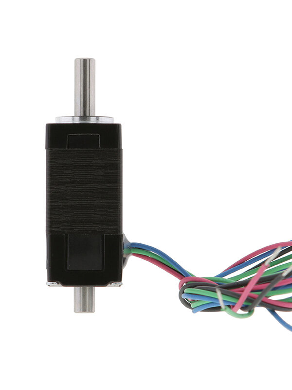 NEMA 8 Hollow Shaft Stepper Motor – 20×20×30mm Bipolar Type NEMA 8 hollow shaft stepper motor 20x20x30mm bipolar 0.6A for automation