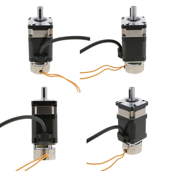 Stepper Motor Rear Brake Assembly – Secure Positioning Control NEMA 17 Gearbox Integrated Motor Rear braking stepper motor rear brake assembly secure positioning