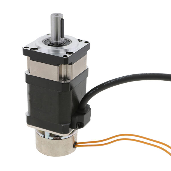 NEMA 17 Integrated Gearbox Stepper with Holding Brake Gearbox & Brake Integrated NEMA 17 Gearbox Integrated Motor integrated brake planetary gearbox stepper motor