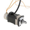 NEMA 17 Integrated Gearbox Stepper with Holding Brake CNC Axis Brake Application NEMA 17 Gearbox Integrated Motor