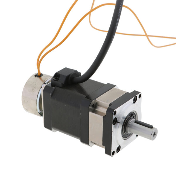 NEMA 17 Integrated Gearbox Stepper with Holding Brake CNC Axis Brake Application NEMA 17 Gearbox Integrated Motor