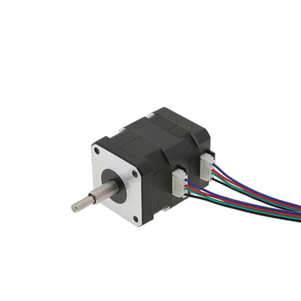 Modular Dual Stepper Motor for Automation Equipment Modular dual stepper motor for automation