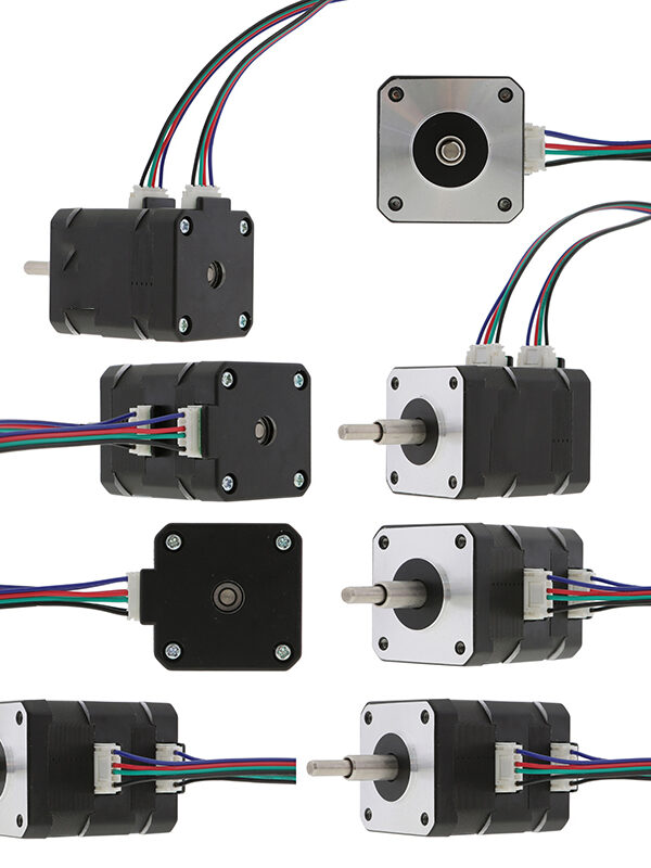 NEMA 17 Dual Shaft Stepper Motor Assembly 0.25Nm + 0.17Nm NEMA 17 dual shaft stepper motor assembly