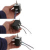 Parallel Stepper Motor Assembly – Dual-Stator Configuration Parallel stepper motor assembly dual stator