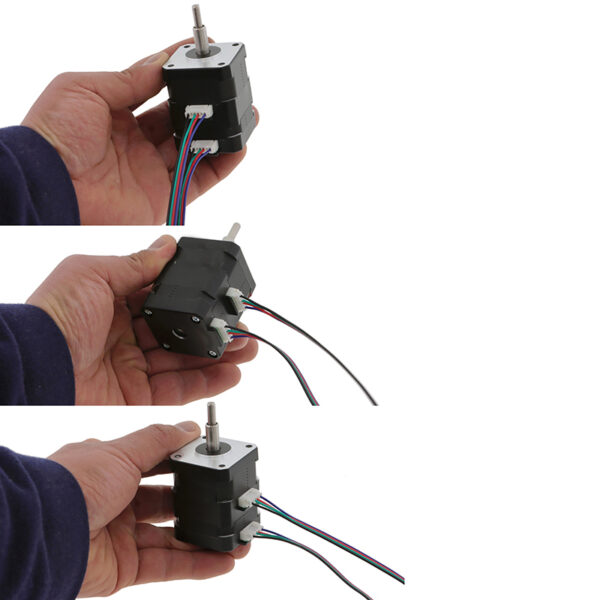 Parallel Stepper Motor Assembly – Dual-Stator Configuration Parallel stepper motor assembly dual stator