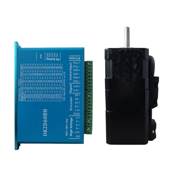 NEMA 17 Stepper Motor Encoder Functionality NEMA 17 stepper motor with encoder, offering high-resolution feedback for precise control.