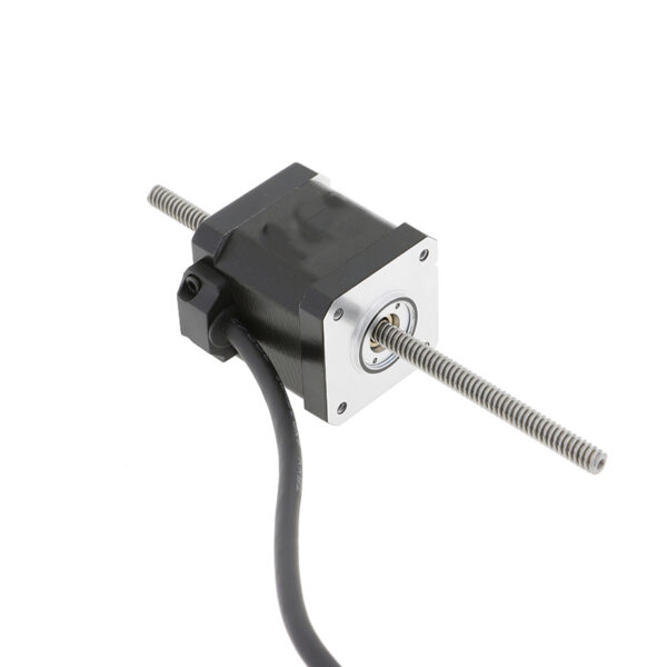 NEMA 17 Lead Screw Stepper Motor Dimensions NEMA 17 linear stepper motor dimension drawing