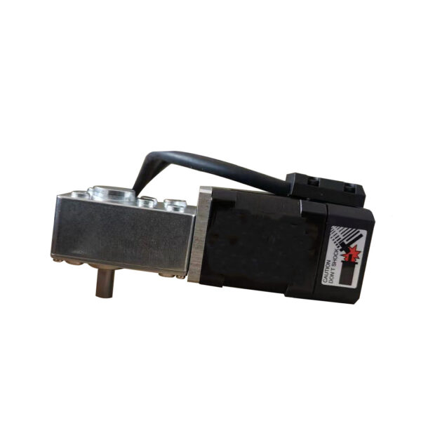 NEMA 17 Stepper Motor with Optical Encoder NEMA 17 stepper motor with optical encoder and worm gear reducer.