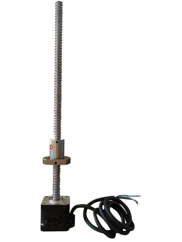 Nema 17 Linear Shaft Stepper Motor with Acme Lead Screw – 300mm Travel Nema 17 linear shaft stepper motor with integrated acme lead screw for precise linear motion