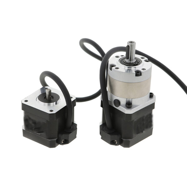 Nema 17 planetary gearbox (4) NEMA 17 hybrid stepper motor with planetary gearbox.