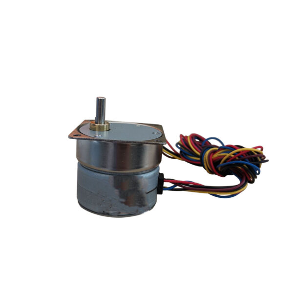 PM42 Stepper Motor Side View with Gearbox 75:1 Ratio PM42 permanent magnet stepper motor 75:1 gearbox side view