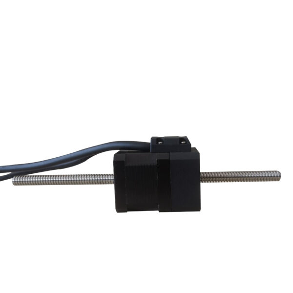 Stepper Motor Linear Shaft Dimensions Nema 17 stepper motor linear shaft dimensional drawing