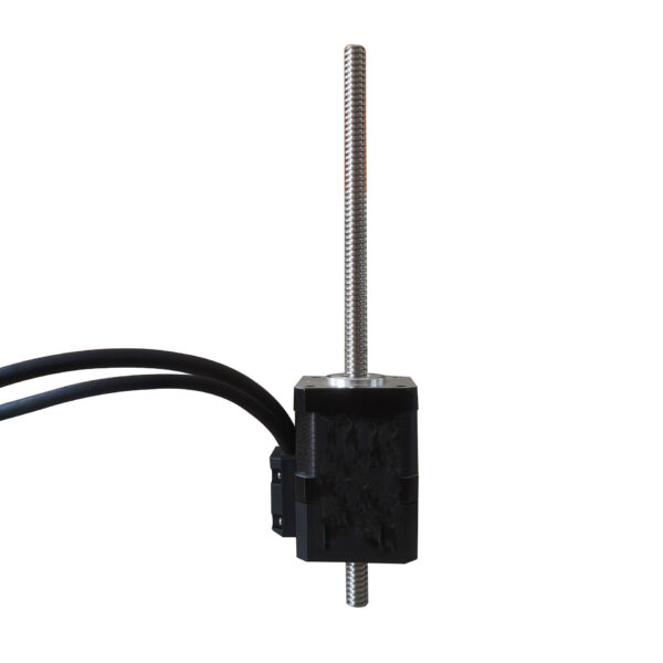 Through-Shaft Linear Stepper Motor with Acme Lead Screw – 200mm Travel through-shaft linear stepper motor with acme lead screw for precision motion control